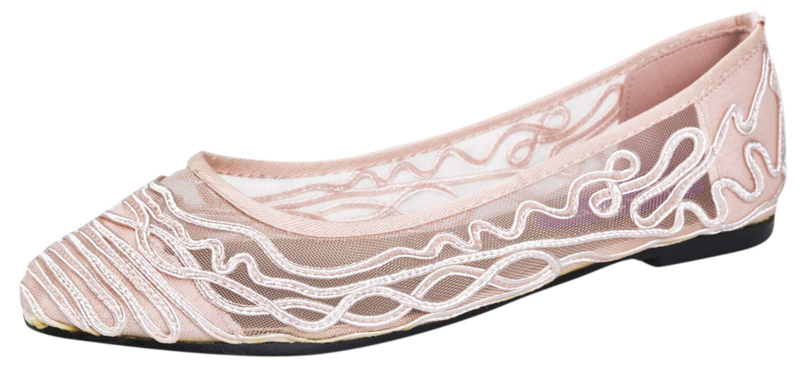 zebra ballet flats